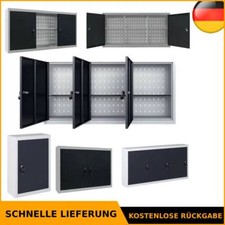 Metall Hängeschrank abschließbar Werkzeugschrank Werkstatteinrichtung Lochwand
