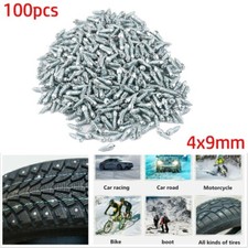 Schrauben Spike für Reifen 100er Pack 9mm Autoreifen Spikes für Schnee