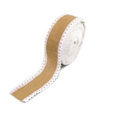 Juteband 8cm 25m natur - juteband, x