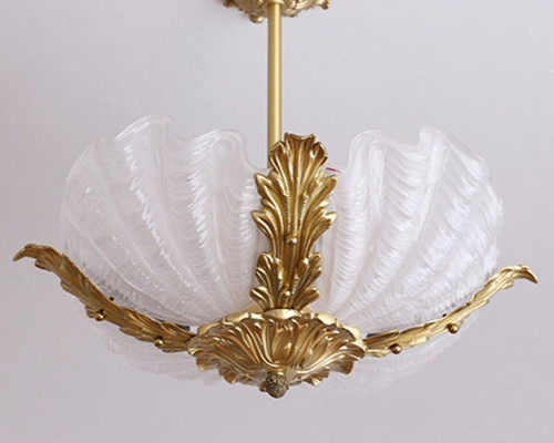 Murano muschel hängeleuchte - murano-muschel-hängeleuchte, d