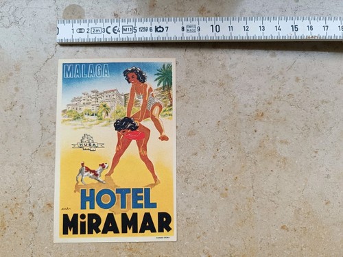 Original kofferaufkleber 50er - original,