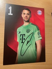 Original Autogramm NEUER  Nr.1