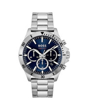 Hugo Boss Herrenuhr HB.487.1.14.3872 Chronograph Blau Silber NEU OVP - UVP 299,-