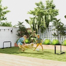 HOMCOM Fußballtor 2er Set