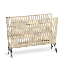 Zeitungsständer Eisen/Papier Boho Magazinständer Zeitschriftenhalter ZELLER