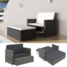 5-tlg. Gartenmöbel Balkonset Loungemöbel Sitzgruppe Lounge Sofa Gartenset