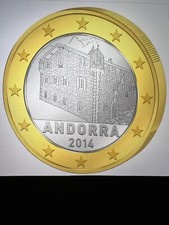 1 Euro Andorra Kursmünze