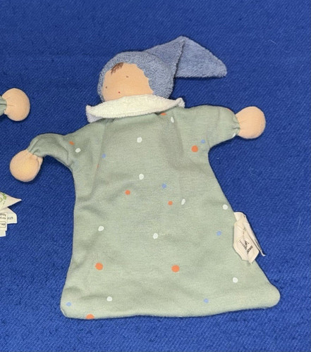 Schmusetuch alana puppe grün - schmusetuch,