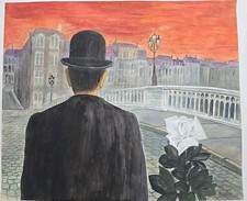 Aquarell Gemälde auf