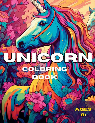 Unicorn coloring book sparkle - coloring,