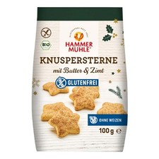 Knuspersterne mit Butter & Zimt 100g | HAMMERMÜHLE 