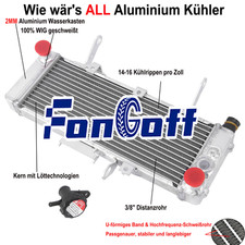 Aluminium Wasserkühler