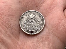 Silbermünze 1000 Reis