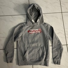 Fortuna Düsseldorf  Sweatshirt Hoodie Gr. 164 (eher 140/146) Grau Kapuzenpulli 