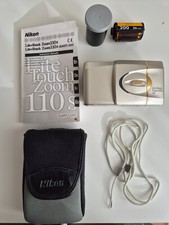 Analog Nikon Lite Touch Zoom 110s Vintage Kamera Set