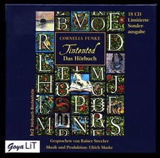 Cornelia FUNKE★TINTENTOD★Das Hörbuch★Rainer STRECKER liest★18 CDs in Box★S.GUT!