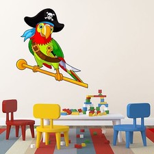 Wandtattoo Papagei Priat