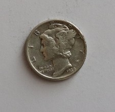 USA one Dime aus 1939  aus