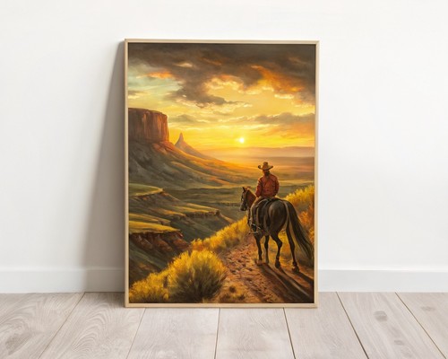 Cowboy reiten bei - cowboy,
