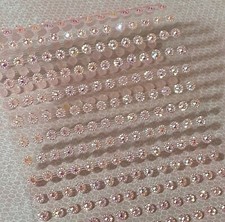 196 Selbstklebende 5mm Funkelnde Schmucksteine Glitzersteine Strasssteine Rosa