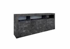 Sideboard 166cm Kommode Weiß