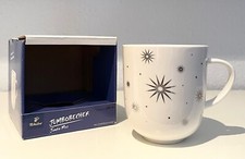 Tchibo Jumbo Becher Mug ★ STERNE ★ Gold + Platin ★ Weihnachten ★ NEU&OVP Rarität