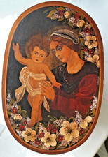 Handbemalte Spanschachtel