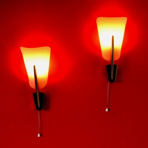 Paar mid century wandlampen - paar,