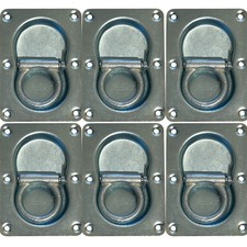 6x Zurrmulden beidseitig klappbar Zurrösen 1000 Dan 1000 Kg Anhänger 