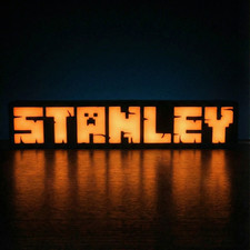 Personalisiertes leuchtendes