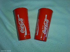 2x Coca Cola Trinkbecher 0,4 L
