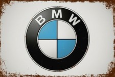 Blechschild BMW 30 x 20 cm