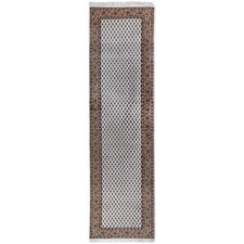 Teppich CHANDI - creme-braun -