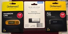 5 USB sticks 1x256 GB 3x 64 GB und 1x4GB Geschenkt dazu 3 SD karten 1,2 und 6GB
