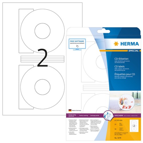 Herma dvd etiketten special - etiketten,