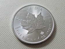 Unze silber maple leaf - silber, 2023