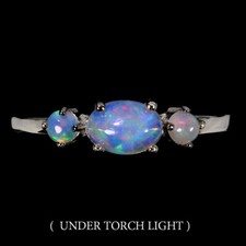 925 Sterlingsilber Ring Ovaler