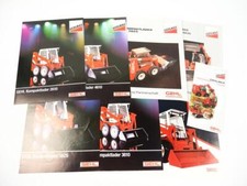 8 Prospekte Gehlmax Kompaktlader Bagger 1990er Jahre