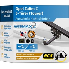 ANHÄNGERKUPPLUNG für Opel