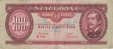 Ungarn Hungary 100 Forint 1949