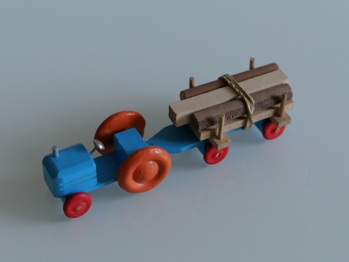 Ddr spielzeug dregeno traktor - ddr,