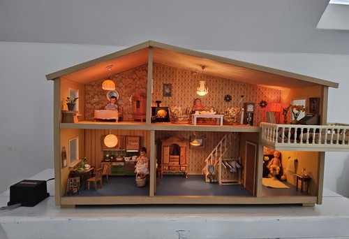 Holz puppenhaus stockwerke - puppenhaus,