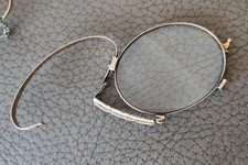 Antik um 1890 Zwicker Kneifer Brille Lesebrille 333 Gold.