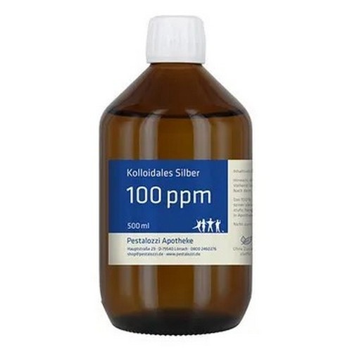 Kolloidales silber 100 ppm - kolloidales,