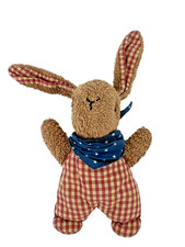 Sigikid Stofftier Hase 30 cm Kariert Mit Halstuch Vintage Plüschtier Kuscheltier