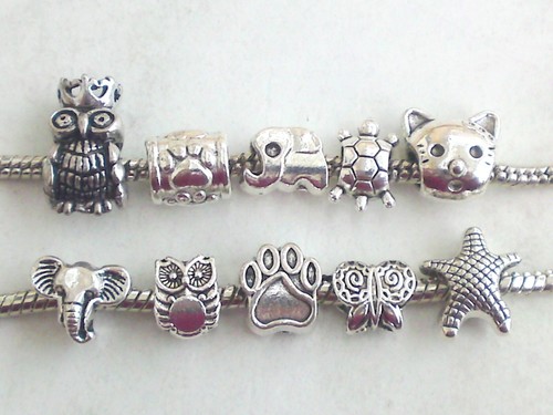 Großloch perlen beads - 2x,