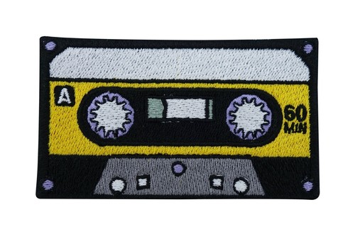 Gelbe 80er kassette retro - 80er,