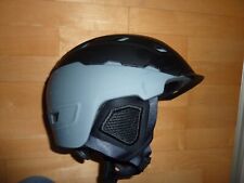 Ski Helm Kinder 58 Grösse M Slokker Schwarz /grau