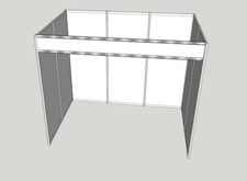 Messestand Systemstand Reihenstand  Octanorm Große auf Wunsch