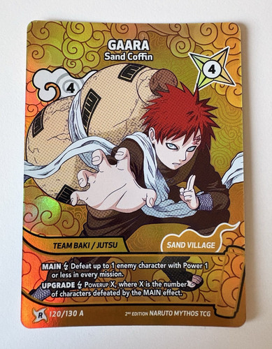Naruto mythos tcg gaara - naruto,